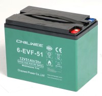 Аккумулятор Chilwee 6-EVF-52 - гелевая необслуживаемая батарея