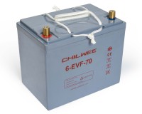 Аккумулятор Chilwee 6-EVF-70 - гелевая необслуживаемая батарея