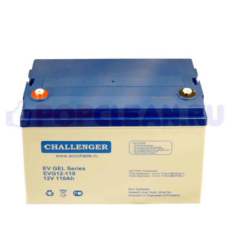 Тяговая аккумуляторная батарея Challenger EVG12-110
