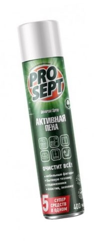 Universal Spray  Активная пена, усиленное чистящее средство с антистатическим эффектом.