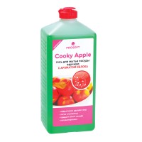 Cooky Apple гель для мытья посуды вручную. С ароматом яблока. 1л