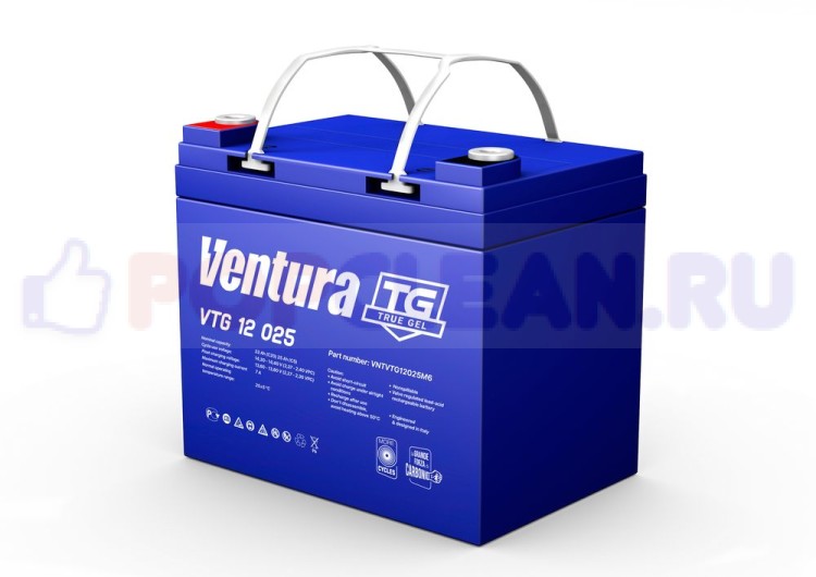 Аккумулятор Ventura VTG 12 025 M6