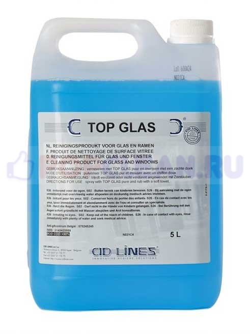 Очиститель стекол TOP GLAS, (5л)