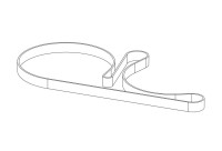 Ремень привода щетки для Ghibli FR 30 D 50