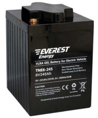 Аккумулятор Everest TNE 6-245 - гелевая аккумуляторная необслуживаемая батарея