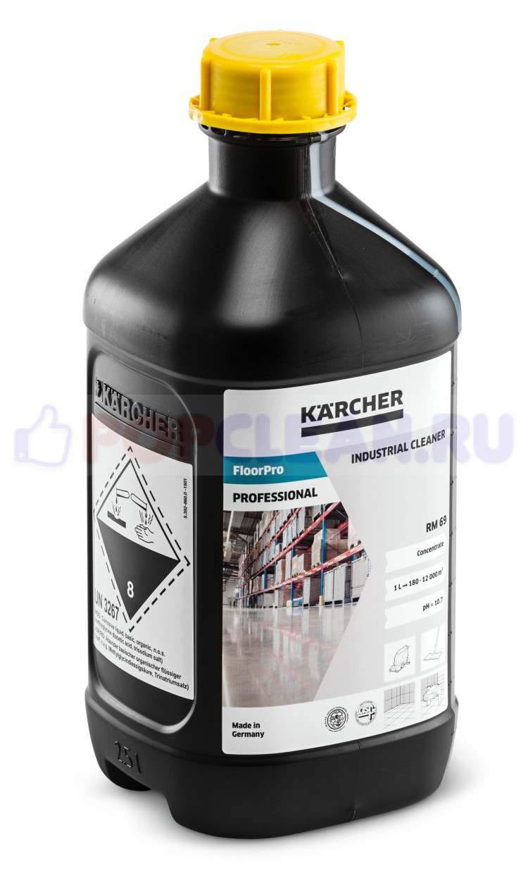 Karcher Floor Pro Industrial Cleaner RM 69 - моющее средство для полов (Германия)