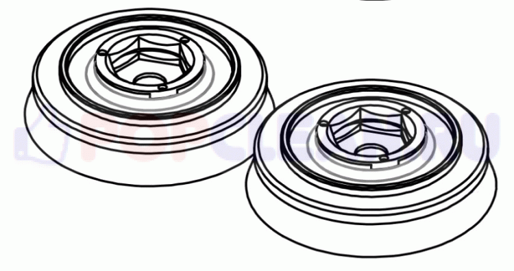 Щетка дисковая Fiorentini 305 мм