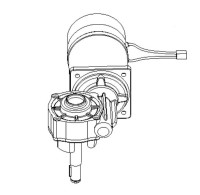 Мотор привода щетки для Karcher BD 38/12 C Bp Pack