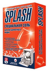 Splash специальная соль для посудомоечных машин 